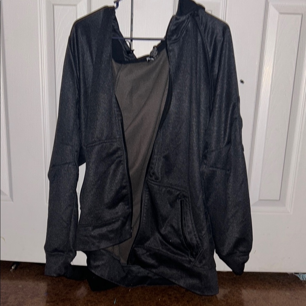 Classic Black Zip-Up Jacket